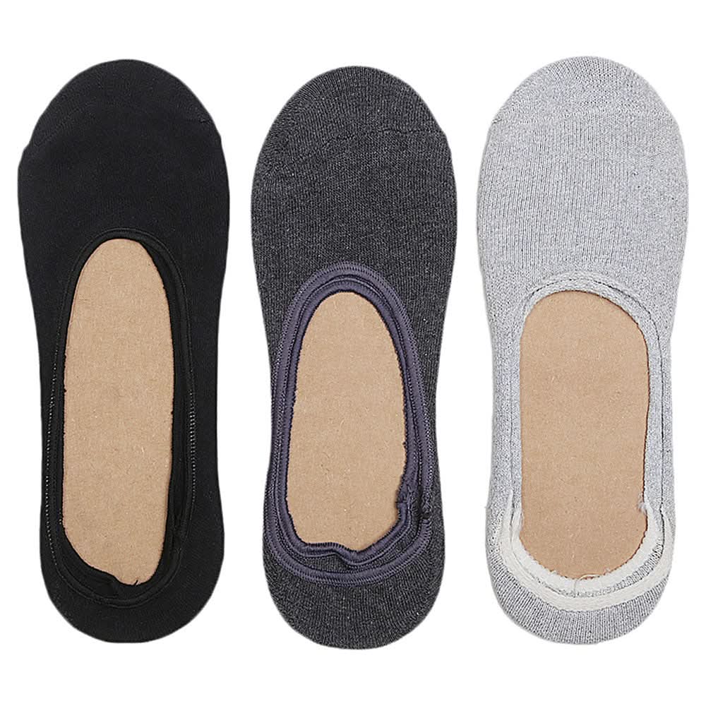 Men's Loafer Socks Pack Of 3 - Multi, Men, Mens Socks, Chase Value, Chase Value