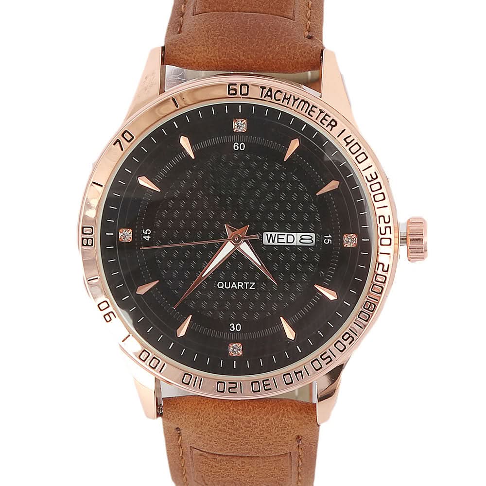 Men's wrist watch - Brown, Men, Watches, Chase Value, Chase Value