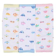 Newborn Face Towel 3 Pcs - Multi - test-store-for-chase-value