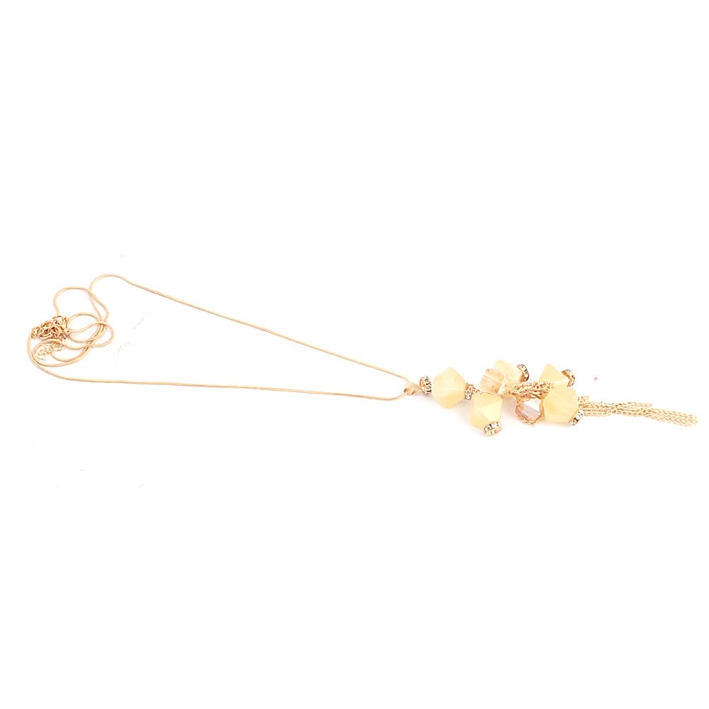 Women's Beads Long Mala - Fawn, Women, Chains & Lockets, Chase Value, Chase Value