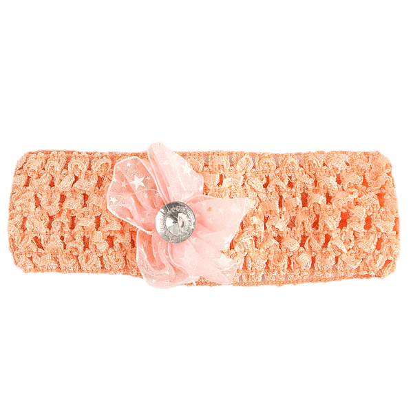 Girls Headband - Peach - test-store-for-chase-value