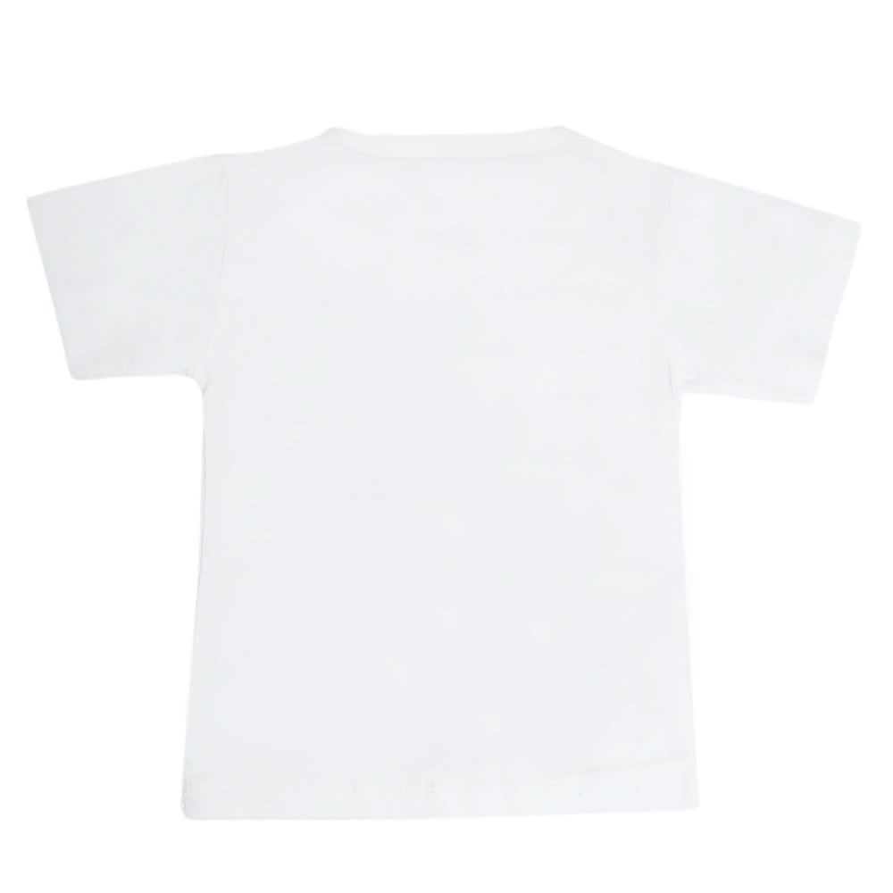 Boys Half Sleeves T-Shirt  - White, Kids, Boys T-Shirts, Chase Value, Chase Value