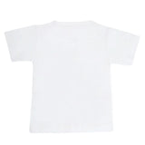Boys Half Sleeves T-Shirt  - White, Kids, Boys T-Shirts, Chase Value, Chase Value