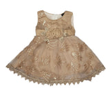 Girls Fancy Frock - Beige, Kids, Girls Frocks, Chase Value, Chase Value