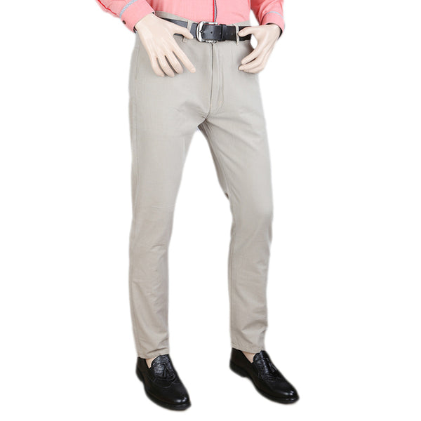 Men's Cotton Chino Pant - Beige, Men, Casual Pants And Jeans, Chase Value, Chase Value