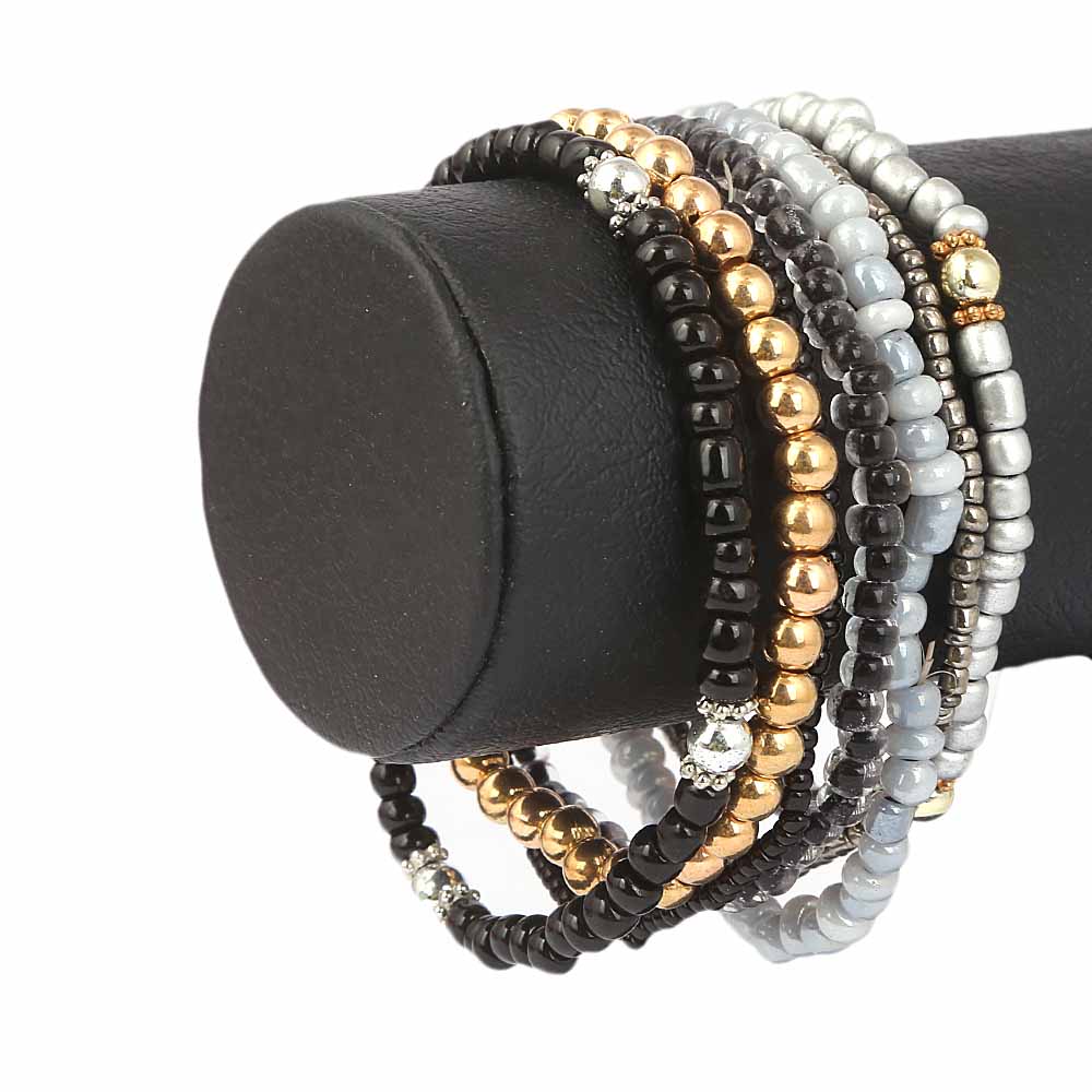 Girls Funky Bracelet- Black, Kids, Bangles & Bracelet, Chase Value, Chase Value