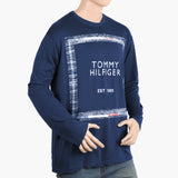 Men's Full Sleeves T-Shirt - Blue, Men's T-Shirts & Polos, Chase Value, Chase Value