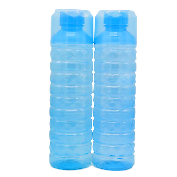 Glass Water Bottle 2Pcs - Blue, Glassware & Drinkware, Chase Value, Chase Value