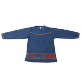 Girls Embroidered Denim Shirt - Blue, Kids, Tops, Chase Value, Chase Value