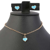 Girls Locket Set - Blue, Kids, Jewellery Sets, Chase Value, Chase Value