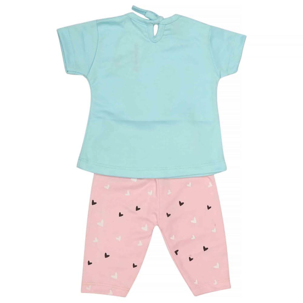 Newborn Girls Suit 2Pcs - Blue, Kids, NB Girls Sets And Suits, Chase Value, Chase Value
