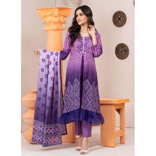 Sahil Printed Cotton 3 Pcs Un-Stitched Suit Vol 1 - 5A, Women, 3Pcs Shalwar Suit, ZS Textiles, Chase Value
