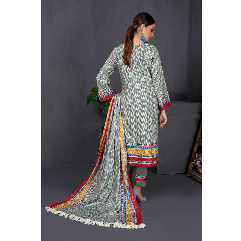 Sahil Printed Cotton 3 Pcs Un-Stitched Suit Vol 1 - 1A, Women, 3Pcs Shalwar Suit, ZS Textiles, Chase Value