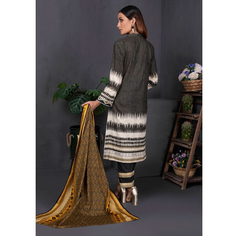 Sahil Printed Cotton 3 Pcs Un-Stitched Suit Vol 1 - 3A, Women, 3Pcs Shalwar Suit, ZS Textiles, Chase Value
