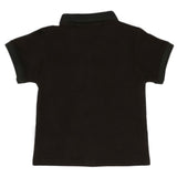 Boys Half Sleeves Polo T-Shirt - Black, Kids, Boys T-Shirts, Chase Value, Chase Value
