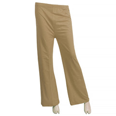 Women's Plain Flapper - Beige, Women Pants & Tights, Chase Value, Chase Value