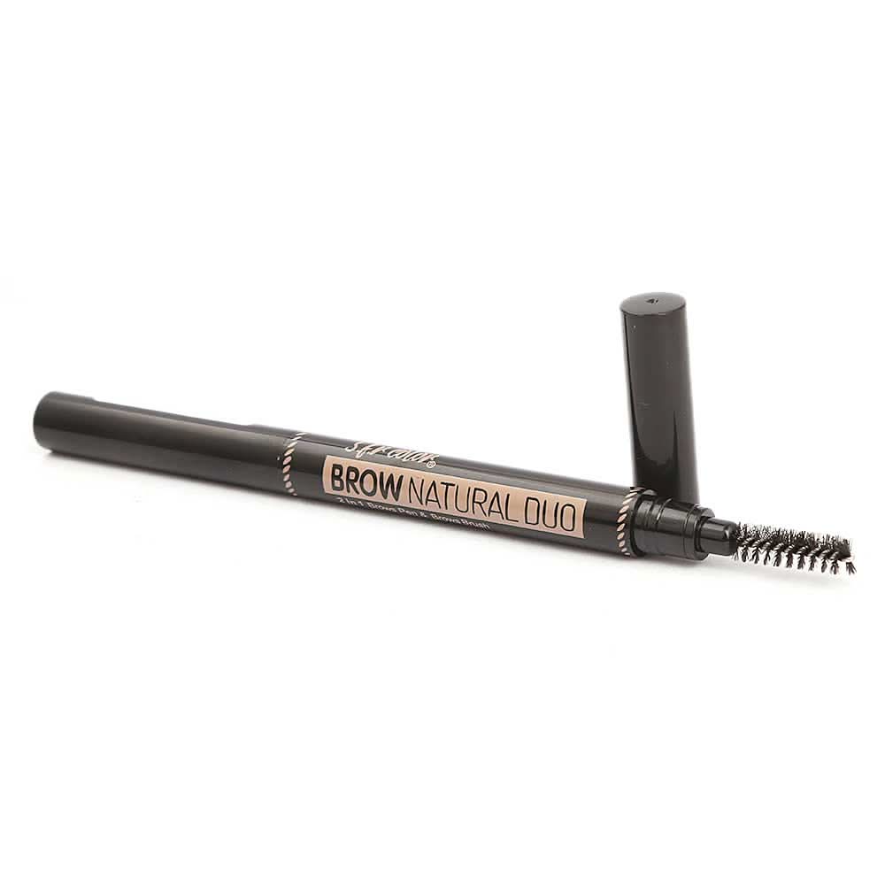 S.F.R Color 2IN1 Brow Pen+Brow Brush Bronze 110, Beauty & Personal Care, Brushes And Applicators, Chase Value, Chase Value