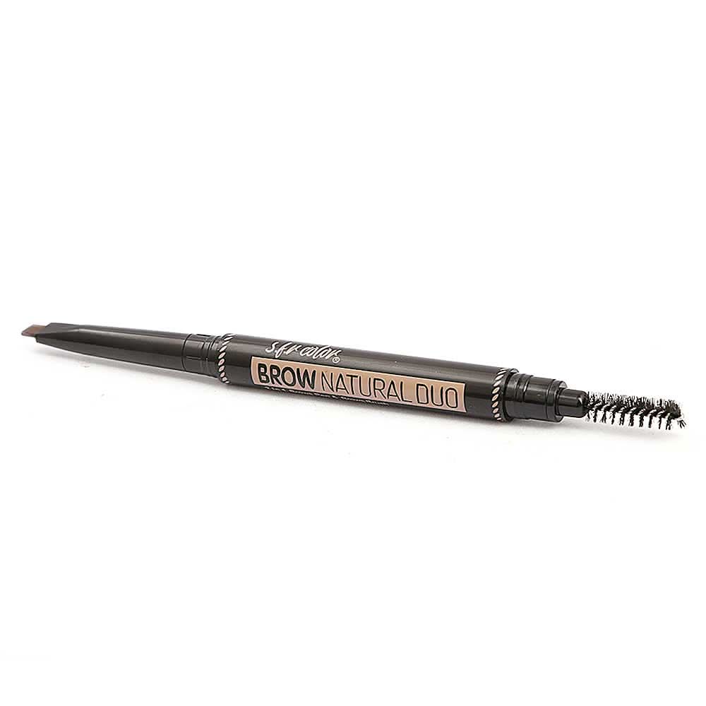 S.F.R Color 2IN1 Brow Pen+Brow Brush Bronze 110, Beauty & Personal Care, Brushes And Applicators, Chase Value, Chase Value