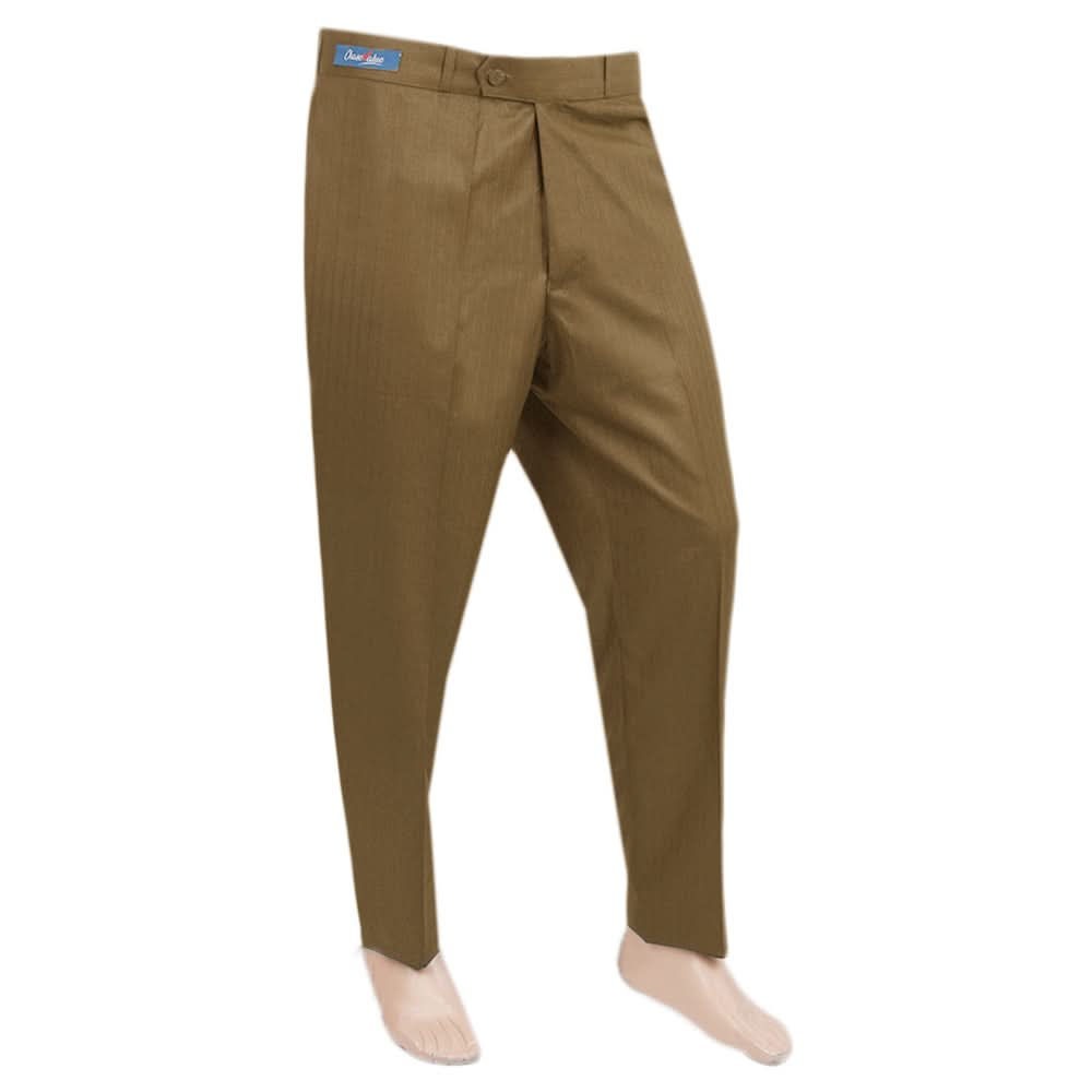 Men's Formal Dress Pant - Brown, Men's Formal Pants, Chase Value, Chase Value