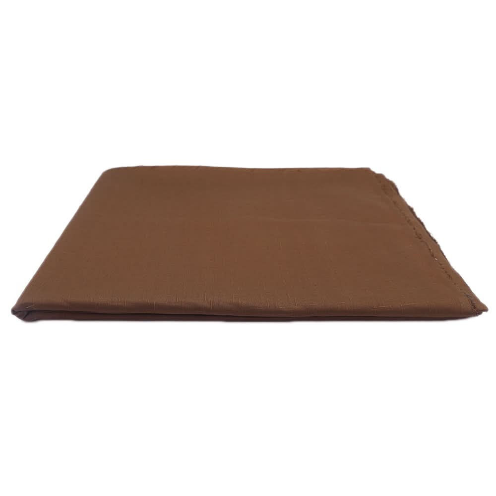Men's Mashriq Khumas Dobby Un-Stitched Suit - Brown, Men, Unstitched Fabric, Chase Value, Chase Value