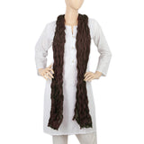 Women's Korkore Chiffon Dupatta - Brown, Women, Dupatta, Chase Value, Chase Value