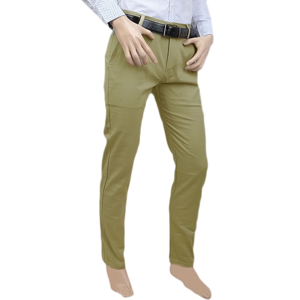 Men's Cotton Chino Pant - Brown, Men, Casual Pants And Jeans, Chase Value, Chase Value