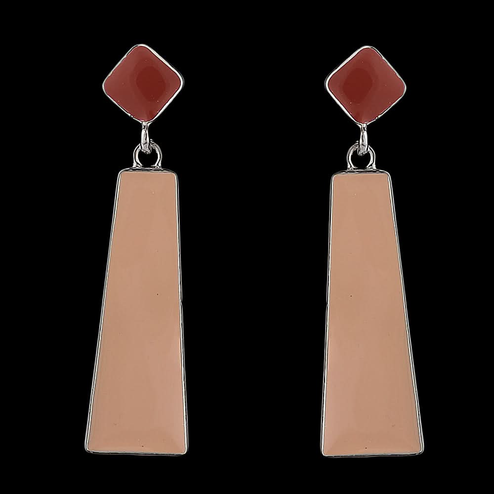 Women's Earring - Peach, Women, Earrings & Tops, Chase Value, Chase Value