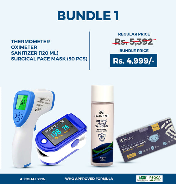 Covid Care Essential Bundle - 4 Pcs, Deals & Packages, Chase Value, Chase Value