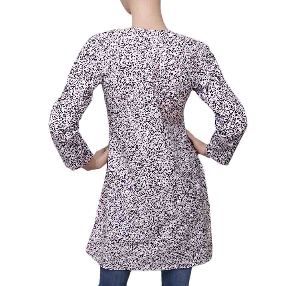 Women's Embroidered Kurti - Light Purple, Women's Fashion, Chase Value, Chase Value