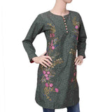 Women's Embroidered Kurti - Green, Women's Fashion, Chase Value, Chase Value