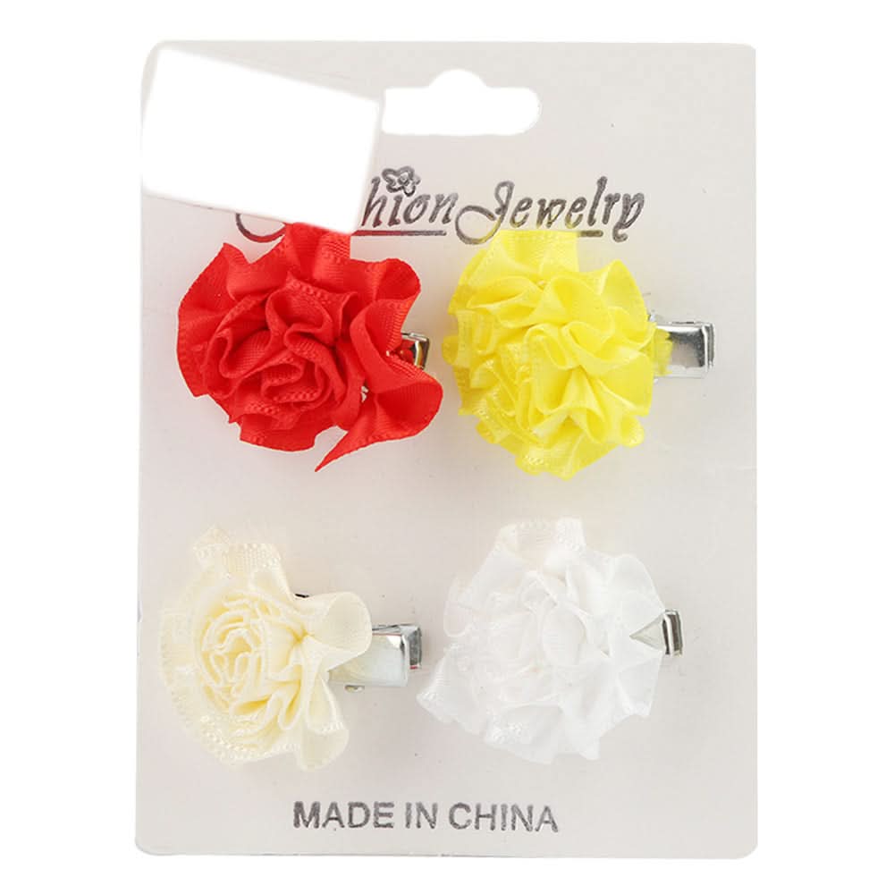 Girls Hair Pins 4 Pcs - Multi, Kids, Hair Accessories, Chase Value, Chase Value