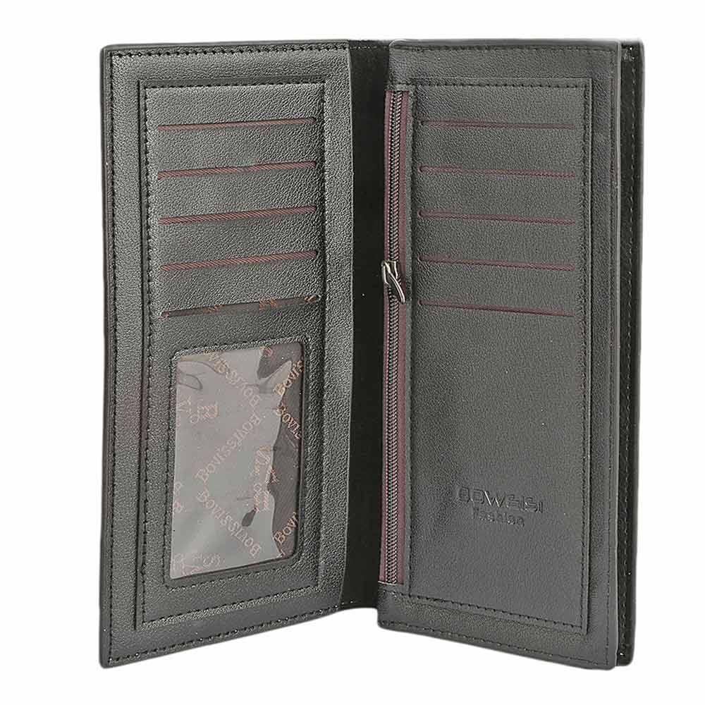 Men's Cheque Book Wallet - Black, Men, Wallets, Chase Value, Chase Value