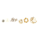 Girl's Fancy Ear Tops - Golden - test-store-for-chase-value