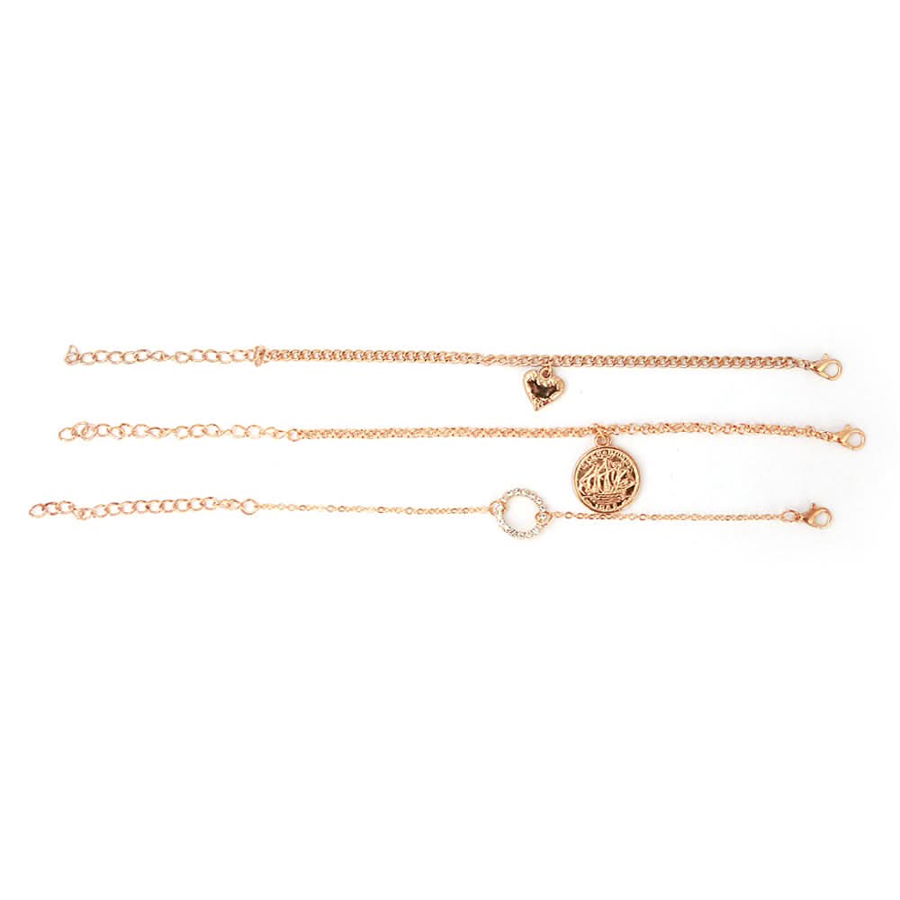 Women's Bracelet - Golden, Women, Bangles & Bracelets, Chase Value, Chase Value