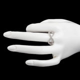 Women's Fancy Studded Ring - Silver - test-store-for-chase-value