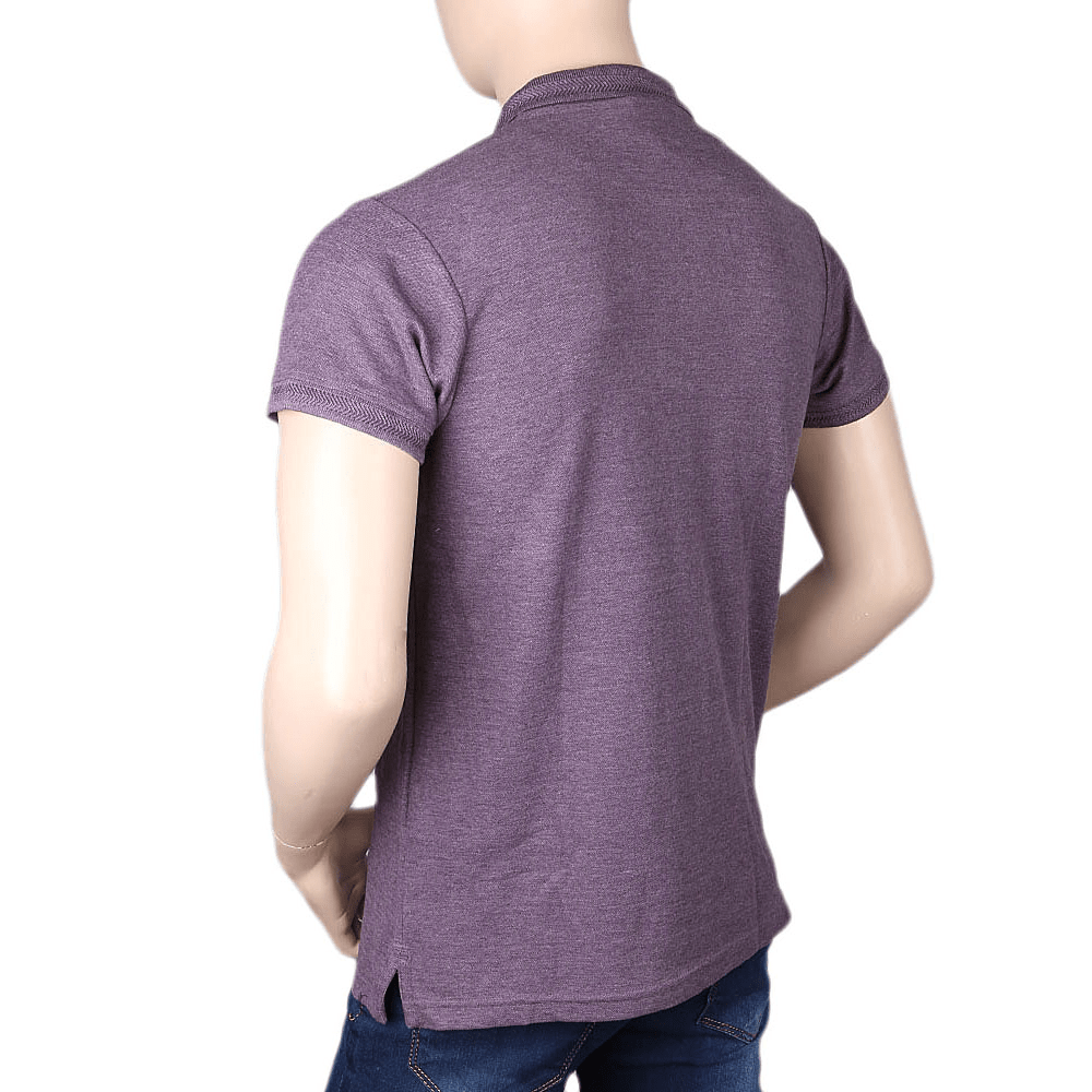 Men's Half Sleeves T-Shirt - Light Purple, Men, T-Shirts And Polos, Chase Value, Chase Value