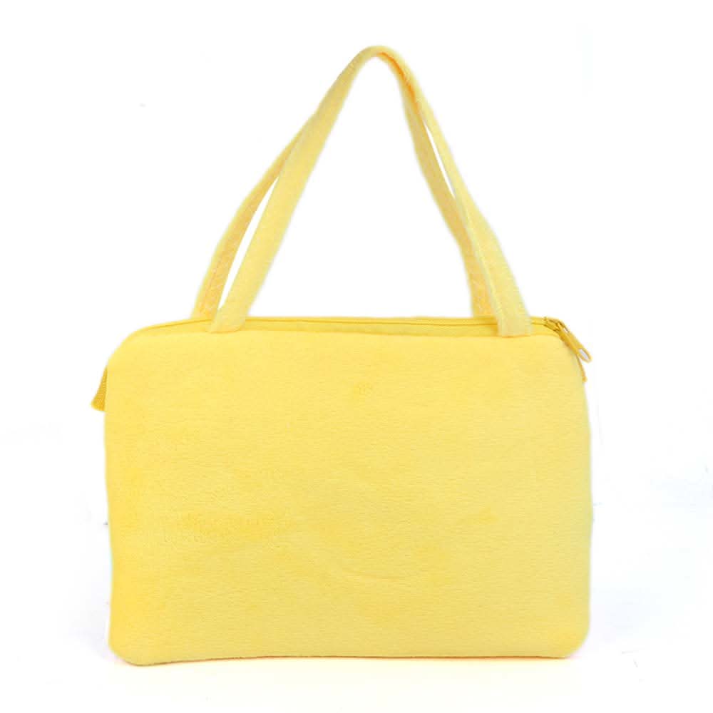 Girls Stuffed Bags 857 (851) - Yellow, Kids Clothes, Chase Value, Chase Value