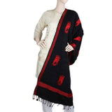 Women's Velvet Shawl - Black, Women, Shawls And Scarves, Chase Value, Chase Value