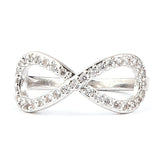 Women's Fancy Studded Ring - Silver - test-store-for-chase-value