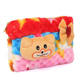Girls Stuffed Bags 860 (851) - Brown, Kids Clothes, Chase Value, Chase Value