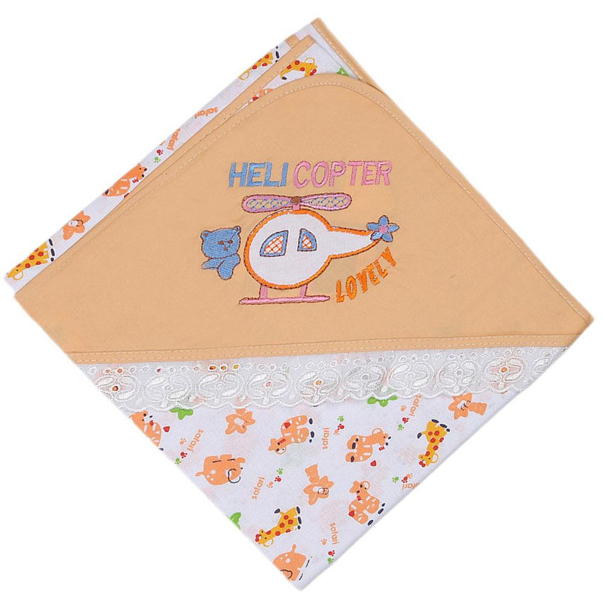 Newborn Wrapping Sheet - Peach - test-store-for-chase-value