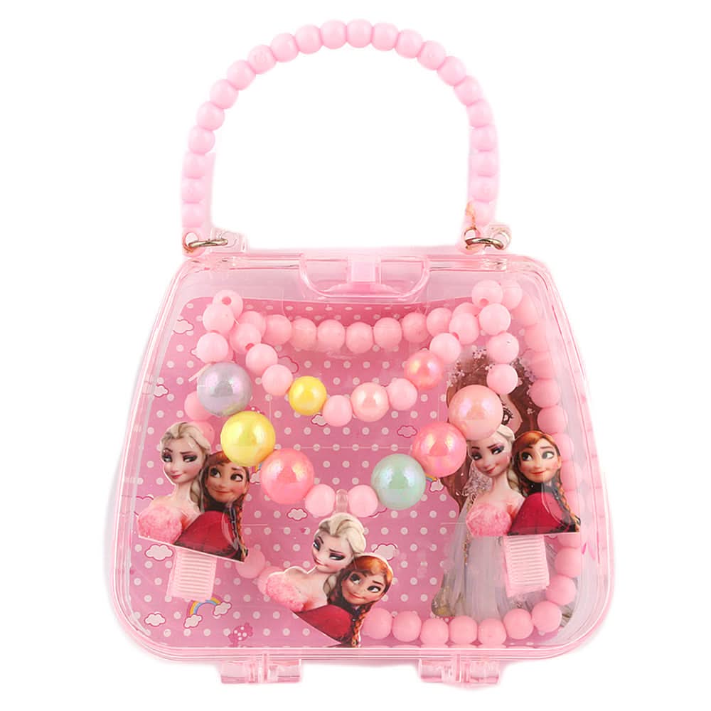 Girls Mala Gift Set - Pink, Kids, Jewellery Sets, Chase Value, Chase Value