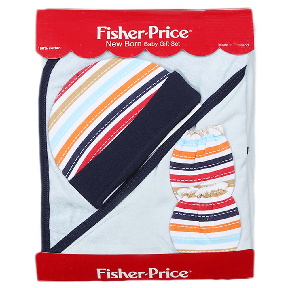 Newborn Gift Set (4 Pcs) - Blue, Kids, NB Boys Sets And Suits, Chase Value, Chase Value