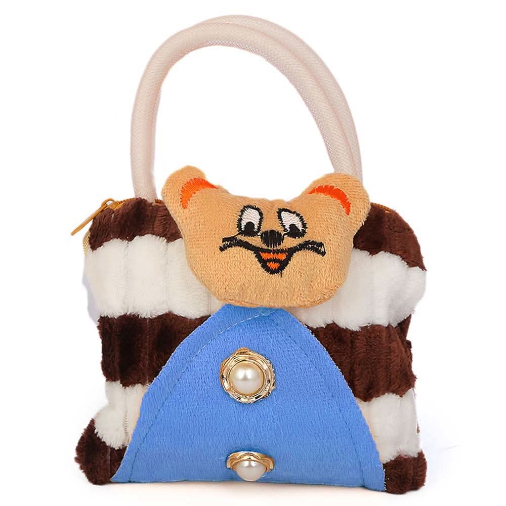 Girls Stuffed Bags 851 (851) - Brown, Kids Clothes, Chase Value, Chase Value