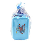 School Water Bottle With Lunch Box Royal Blue & Blue- 1100 ML - test-store-for-chase-value