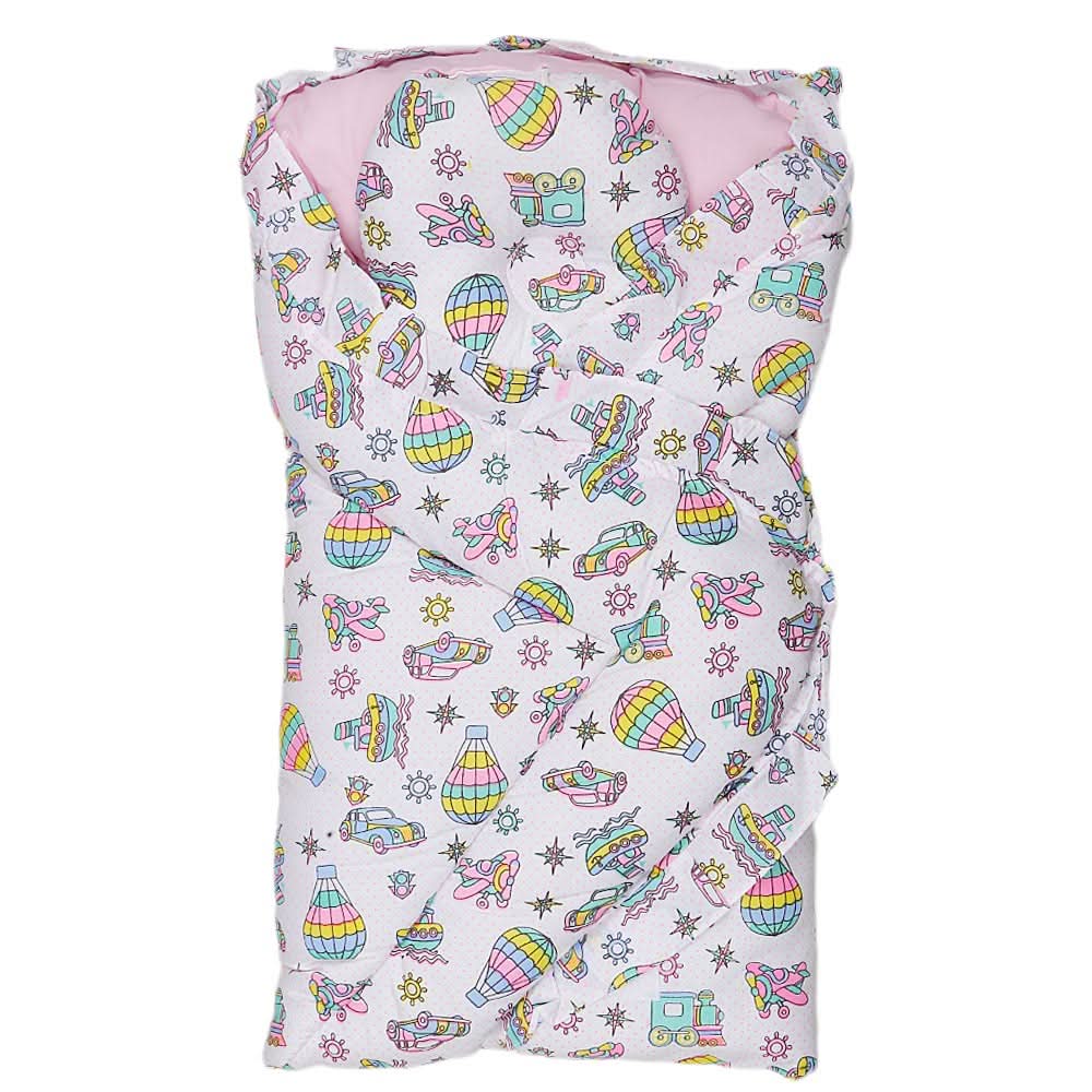 Newborn Sleeping Bag With Pillow - White, Kids, Sleeping Bags, Chase Value, Chase Value
