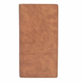Men's Cheque Book Wallet - Brown, Men, Wallets, Chase Value, Chase Value