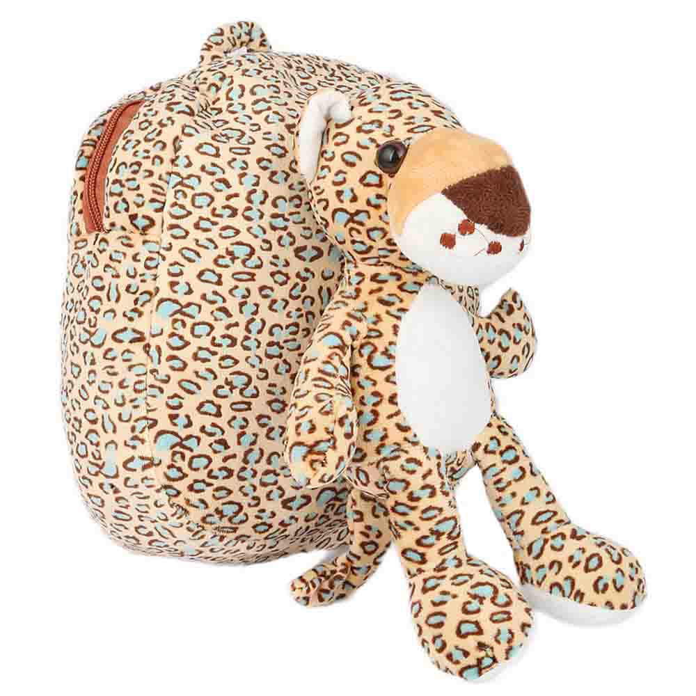 Kids Stuffed Bag - Brown & Cyan, Kids, Kids Bags, Chase Value, Chase Value