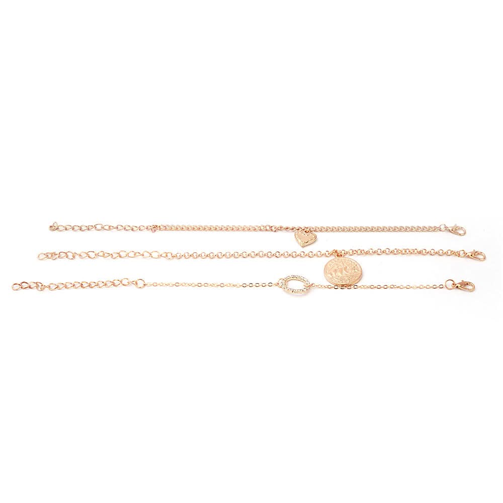 Women's Bracelet - Golden, Women, Bangles & Bracelets, Chase Value, Chase Value