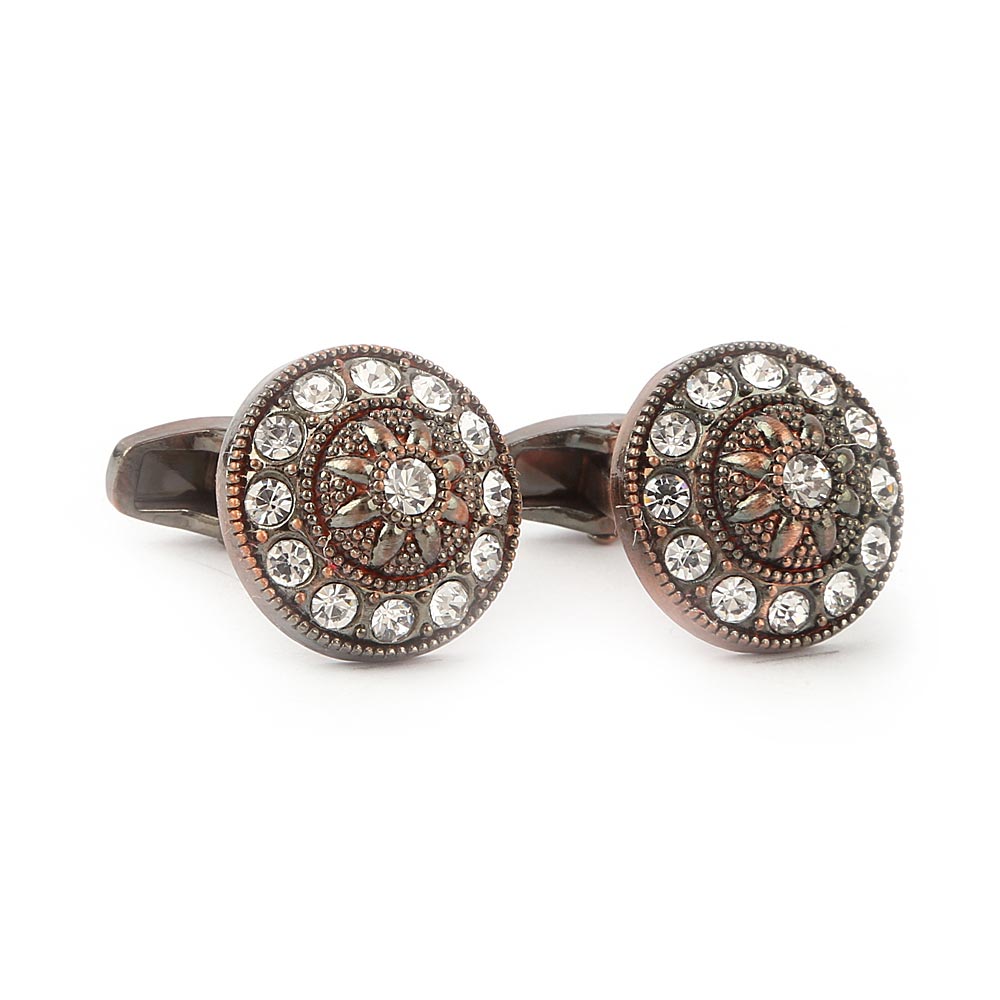 Men's Cufflinks - Copper, Men, Cufflinks, Chase Value, Chase Value